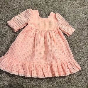 Wonder Nation Pink Ruffle Kids Dress
